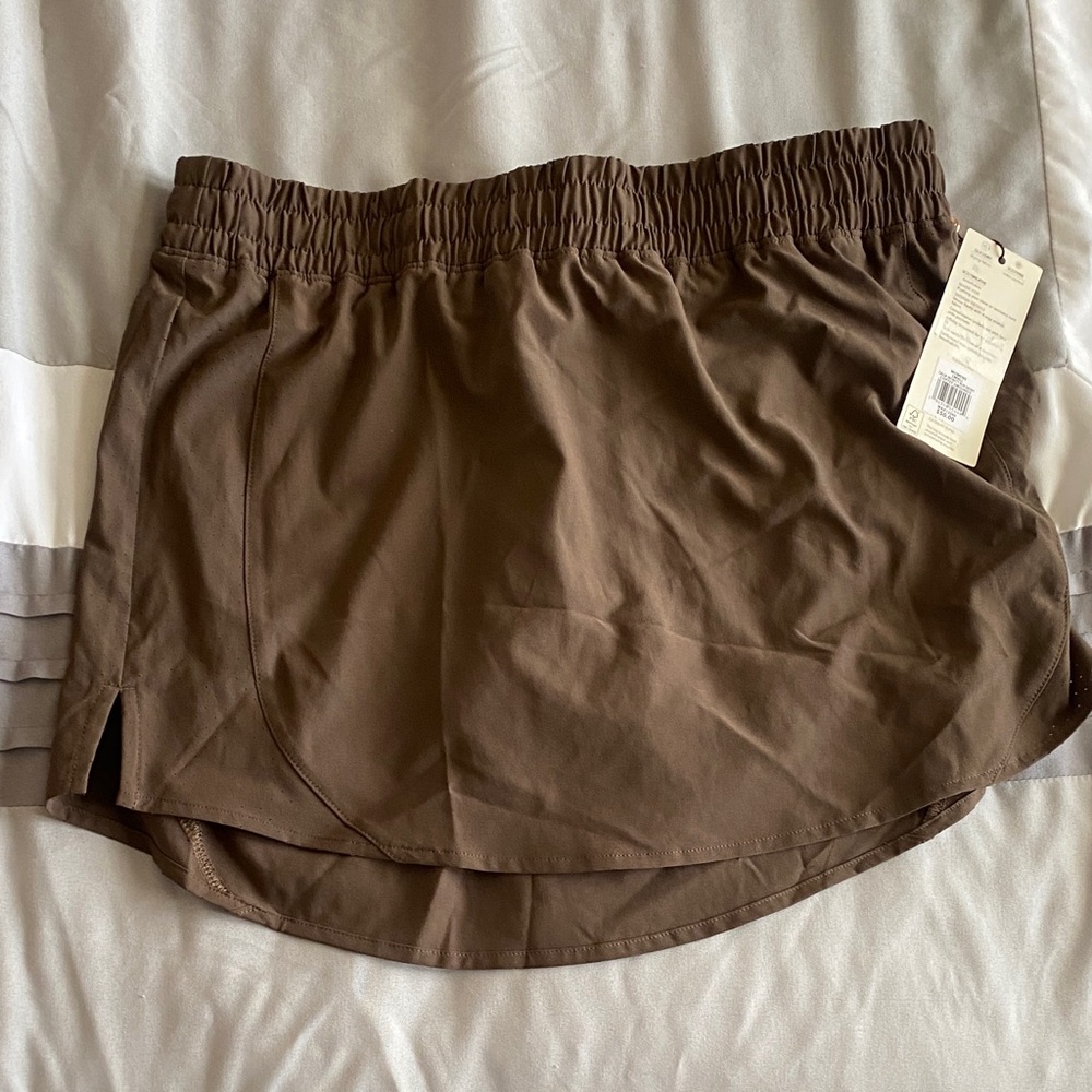 Brown Athletic Skort